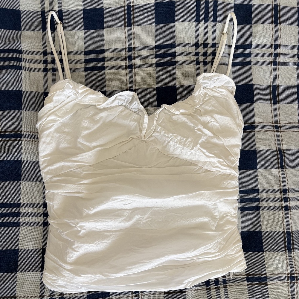 Zara Ruffled Tank